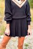 SSYS Wynn Pleated Knit Skort In Black