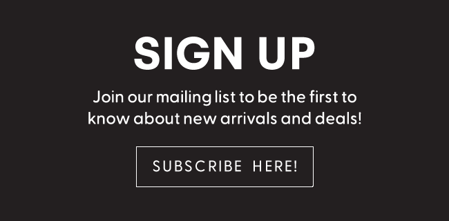 Join our mailing list!