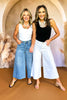 SSYS Cropped Victoria Wide Leg Jeans