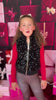 SSYS Kids Black Sequin Puffer Vest