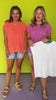 Lavender Crew Neck Short Sleeve Sweater Top *FINAL SALE*