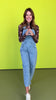 Denim Washed Barrel Overall Jumpsuit