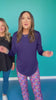 SSYS Open Back Long Sleeve Active Air Top In Black