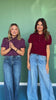 SSYS Madeline Quilted Puff Short Sleeve Top In Plum