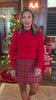 SSYS Demi Skort In Red Tartan