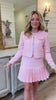 SSYS Rebecca Pink Embellished Tweed Jacket Skort Set *FINAL SALE*