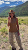 SSYS Victoria Slim Wide Leg Jeans In Scale Animal