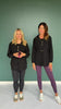 SSYS Karina Cinched Waist Pullover Windbreaker in Black