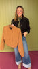 Tan Front Pocket Button Down Jacket