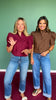 Brown Button Front Short Puff Sleeve Top *FINAL SALE*