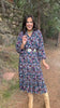 SSYS Rowan Long Sleeve Maxi Dress In Twilight Floral