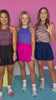 SSYS Black Drawstring Active Skort