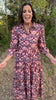 SSYS Emery Long Sleeve Dress In Vintage Meadow