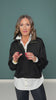 SSYS Ainsley Cropped Air Pullover In Black