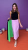 Green Elastic Waistband Tie Skirt *FINAL SALE*