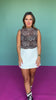 SSYS Arden Denim Skort In Ivory