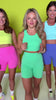 SSYS Solid Racerback Sports Bra in Mint