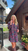 SSYS Livvy Print Dress In Mulberry Bloom