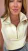 SSYS Ainsley Sleeveless Cropped Air Pullover In Bubblegum