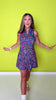 SSYS Sleeveless Golf Dress In Electric Night Garden