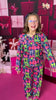 SSYS Kids Millie Long Sleeve Navy Bows Pajamas Set