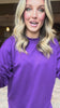 SSYS Lilly Air Sweatshirt In Purple