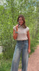 SSYS Victoria Slim Wide Leg Jeans