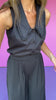 SSYS Sleeveless Gemma Peter Pan Collared Top In Black