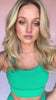 SSYS Pink Butter Criss Cross Back Sports Bra