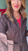 SSYS Chocolate Animal Print Zip Hooded Jacket