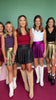 SSYS Felicity Metallic Skort In Gold