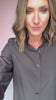 SSYS Saylor Preppy Shirt Dress In Maroon
