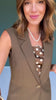 SSYS Jules Vest In Dark Pink