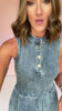 SSYS Augusta Pearl Snap Denim Dress