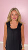 SSYS Monroe Ruffle Pajama Dress In Black