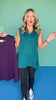 SSYS V Neck Sleeveless Air Tent Top In Black
