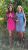 SSYS Parker Denim Dress In Pink