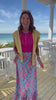 SSYS Daisy One Tier Maxi Skirt In Tropic Kaleido