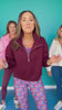 SSYS Ainsley Cropped Air Pullover In Teal