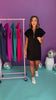 SSYS The Taylor Air 3/4 Zip Dress In Black