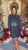 Classic charm meets festive flair in the SSYS Hope Dress! This navy tartan plaid beauty features a tiered ruffle hem, smocked cuffs, and a relaxed fit that’s perfect for holiday hosting, family photos, or just bringing the merry. With soft gathers and timeless plaid, this dress is your go-to for elevated seasonal style.