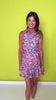 SSYS Neon Blooms Sleeveless Polo and Pleated Skort Pickleball Set