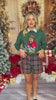SSYS Teddy Bear Knit Sweater In Hunter