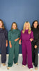 SSYS Scuba Cowl Neck Sweatshirt In Plum