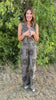 SSYS Victoria Slim Wide Leg Jeans In Brown Bandana