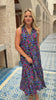 SSYS Rowan Sleeveless Maxi Dress In Electric Night Garden