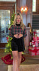 SSYS Velvet Jules Trouser Shorts In Black