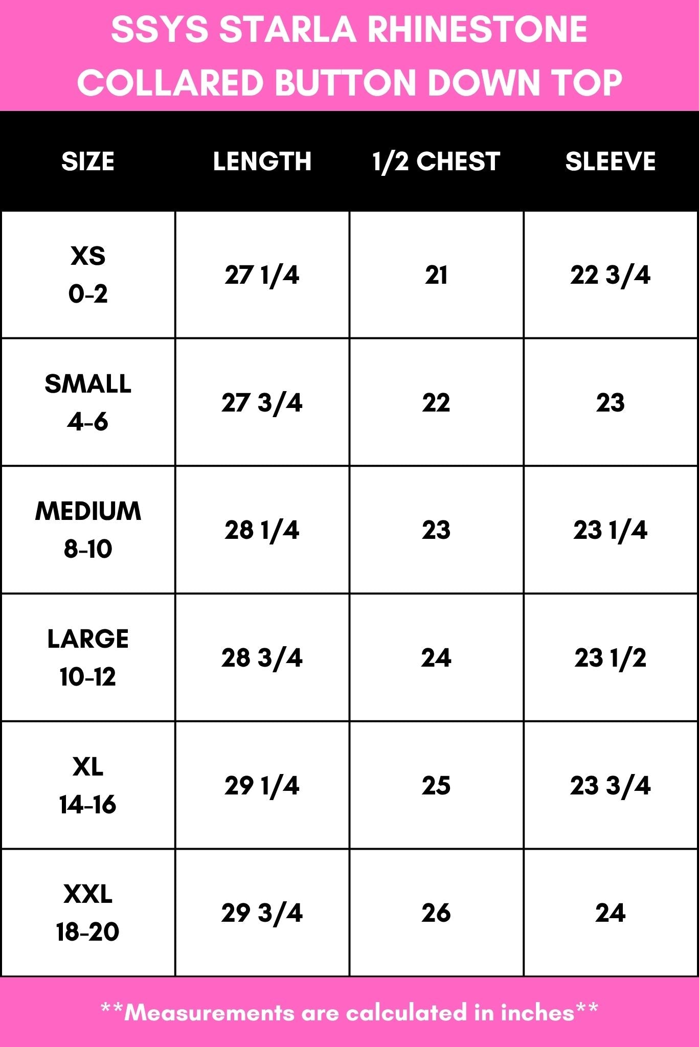 SSYS Starla Rhinestone Collared Button Down Top In White