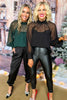 Black Satin Joggers, holiday glam, holiday look, chic, must have, holiday party, shop style your senses by mallory fitzsimmons