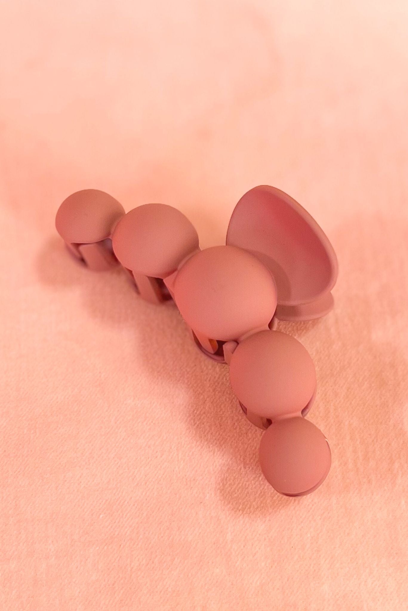 Matte Ball Hair Claw Clip